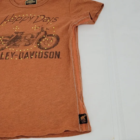 Harley Davidson Limited Edition Happy Days Tee Shirt, Size Small - Picture 4 of 13